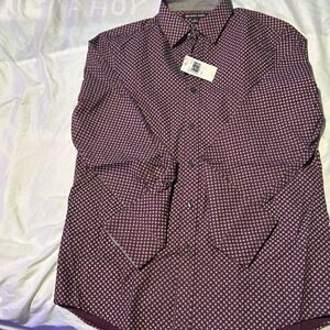 Michael Kors 100% cotton shirt - new medium classic fit… long sleeve…